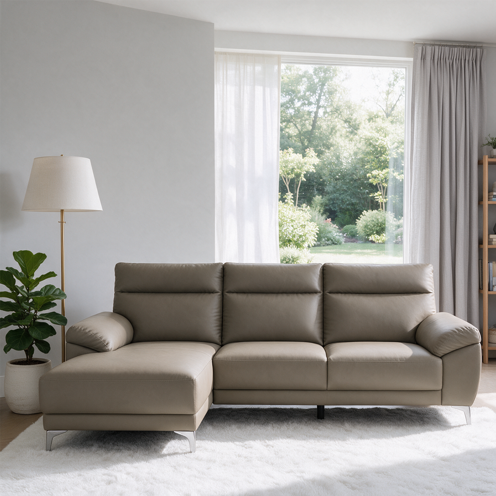 Modular Corner Sofa Set – PU - Left - Image 3