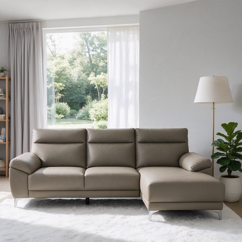 Modular Corner Sofa Set – PU - Right - Image 3